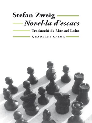 cover image of Novel·la d'escacs